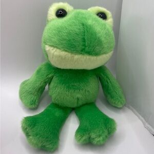 Green Plush Frog Stuffed Animal